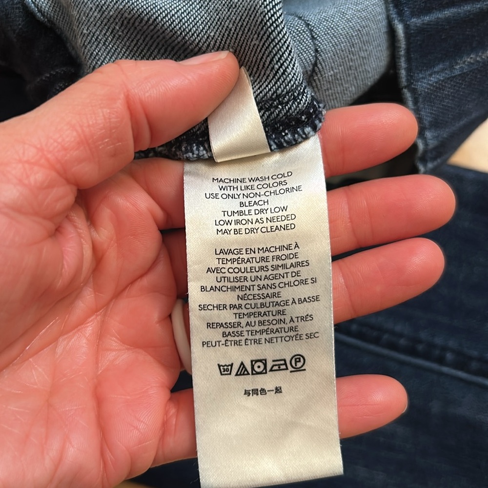 Anthropologie Pilcro & the Letterpress High Rise Denim Jean Leggings women’s XXS - Picture 9 of 11